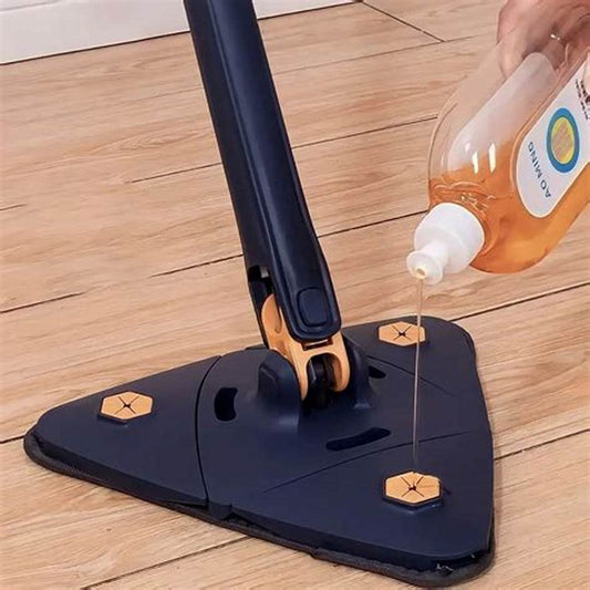 Trapeador Twisting Triangular - ¡Limpieza profunda sin esfuerzo!🧼
